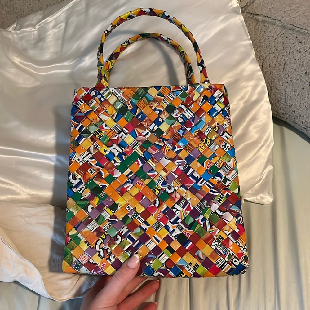 VINTAGE BAG made out of wrappers